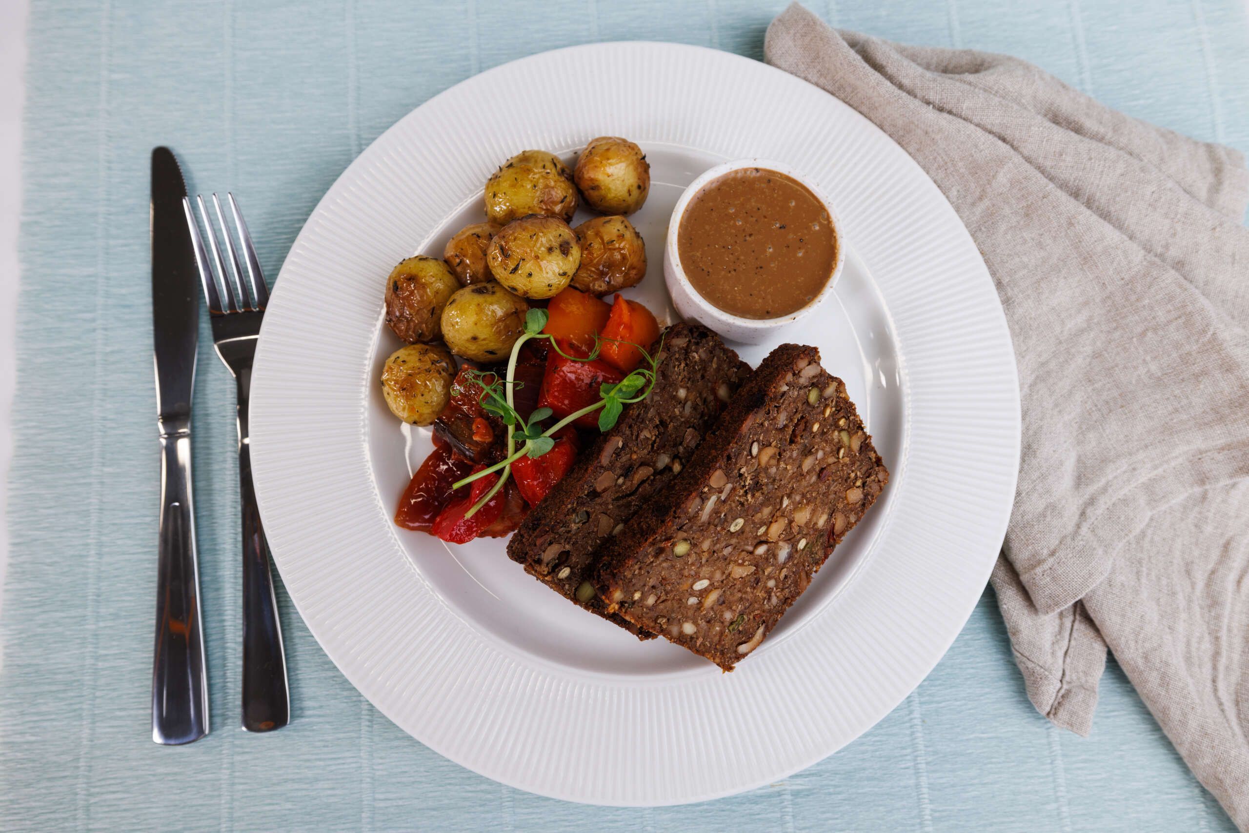 Vegansk nøttestek