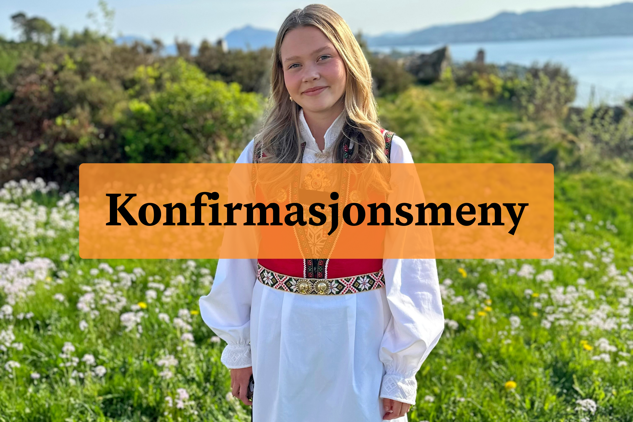 Konfirmasjonsmeny